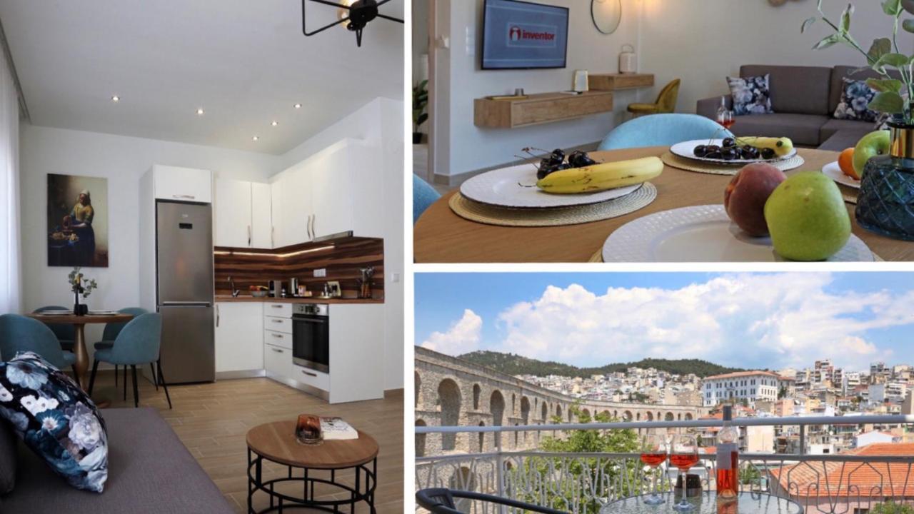 Apartamento Under The Aqueduct Boutique House Kavala Exterior foto