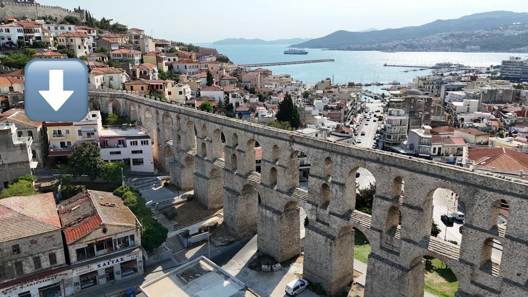 Apartamento Under The Aqueduct Boutique House Kavala Exterior foto
